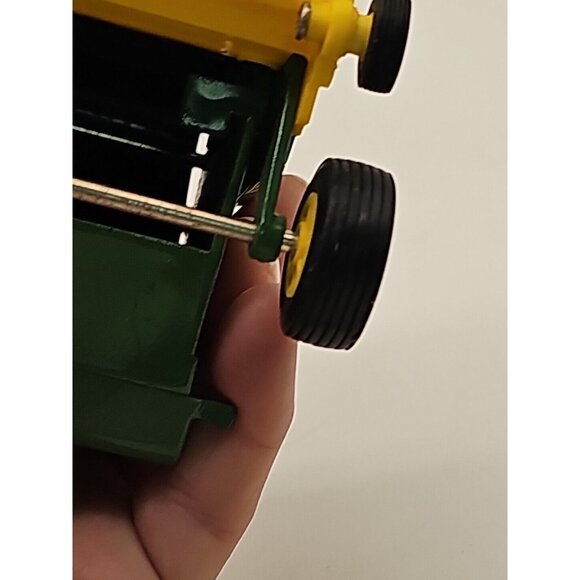 John Deere Ertl Tractor 6" Toy 6410 And Baler 590 Die cast Metal  Excellent - Picture 9 of 11